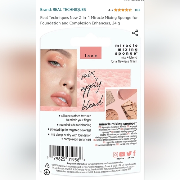 Real Techniques Sponge (2 pieces) - Picture 3 of 3